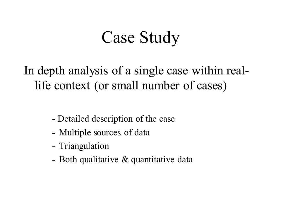 What is a Case Study? Definition and Method